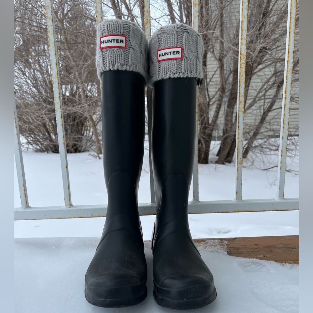 **SOLD**  Hunter Boots Tall